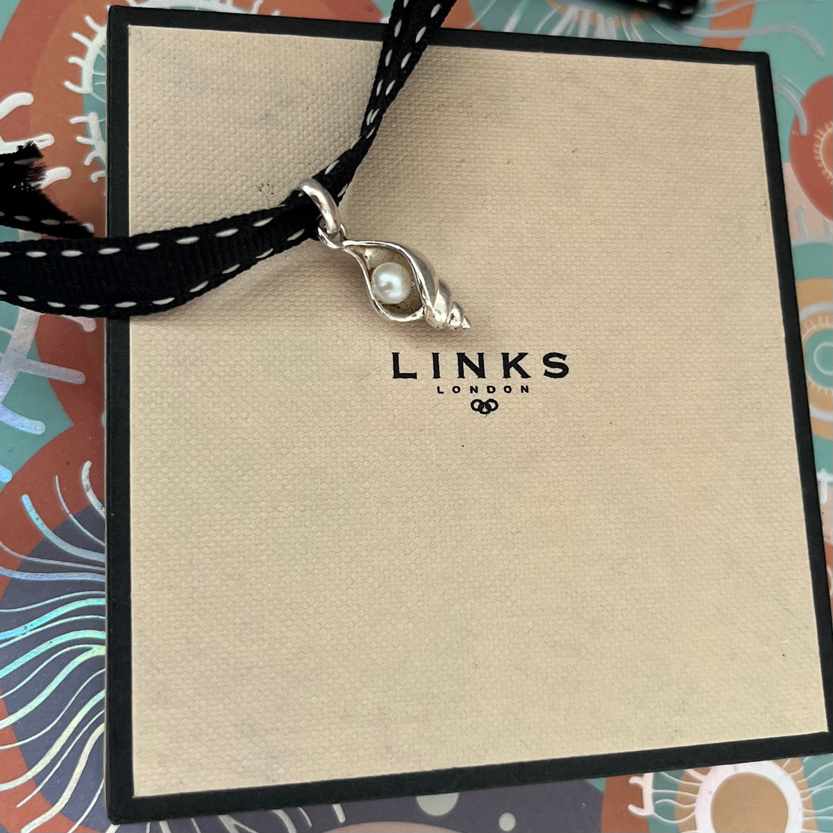 Links of London Sterling Silver Pearl Shell Charm