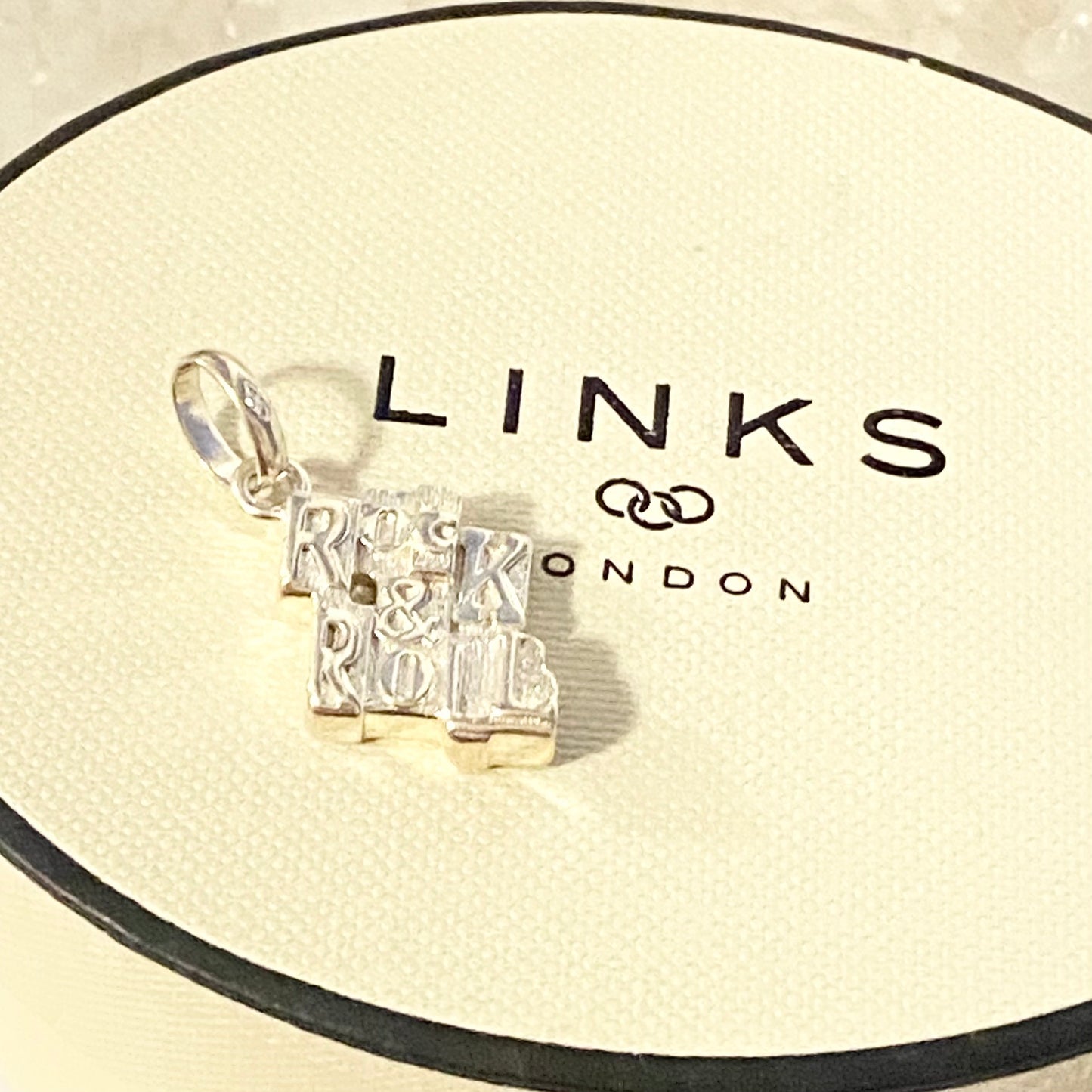 Sterling Silver Links of London Rock & Roll Charm