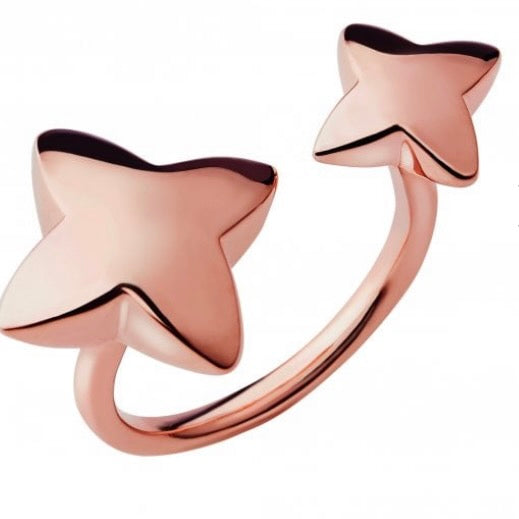 Links of London Rose Splendour Gold Vermeil Adjustable Ring