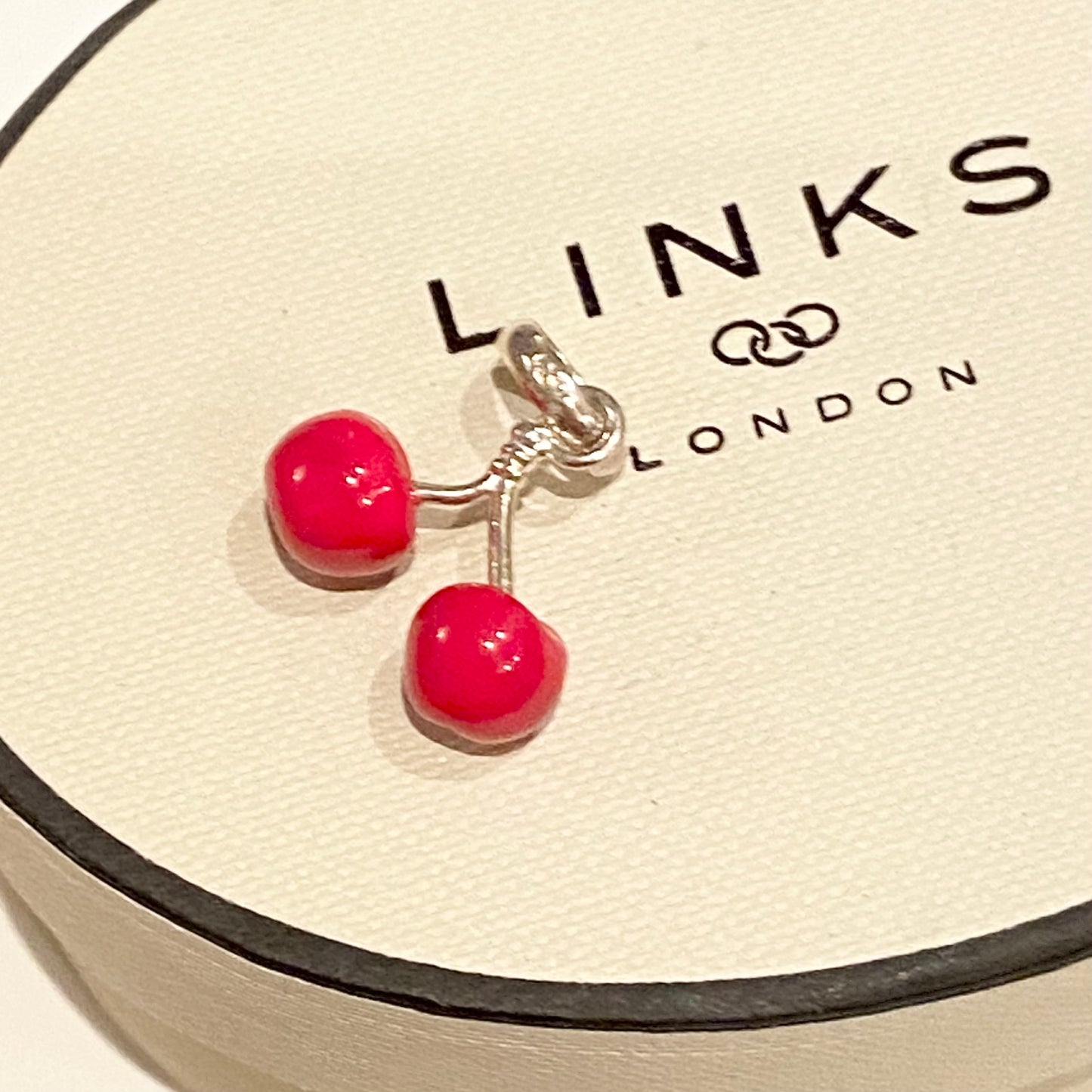 Links of London two Cherry Charm