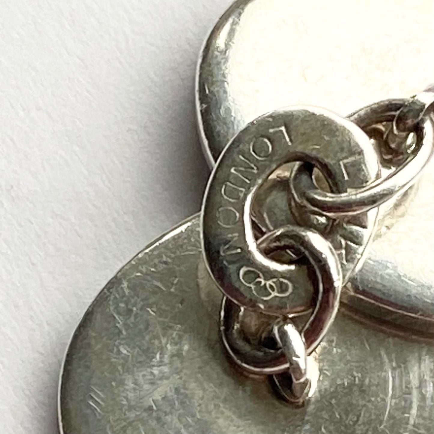 Links of London Silver Cuffinks with Tiger image engraved