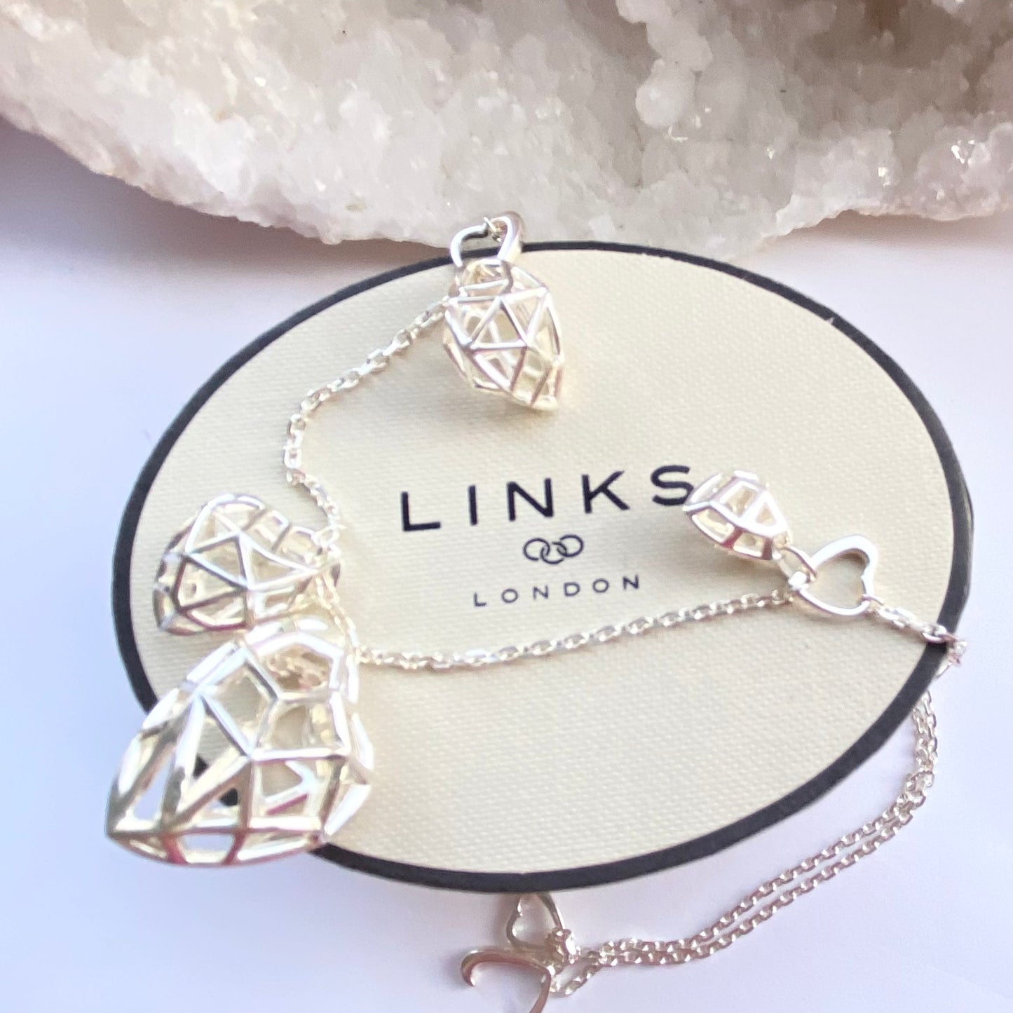 Links of London Flutter and Wow Silver Necklace