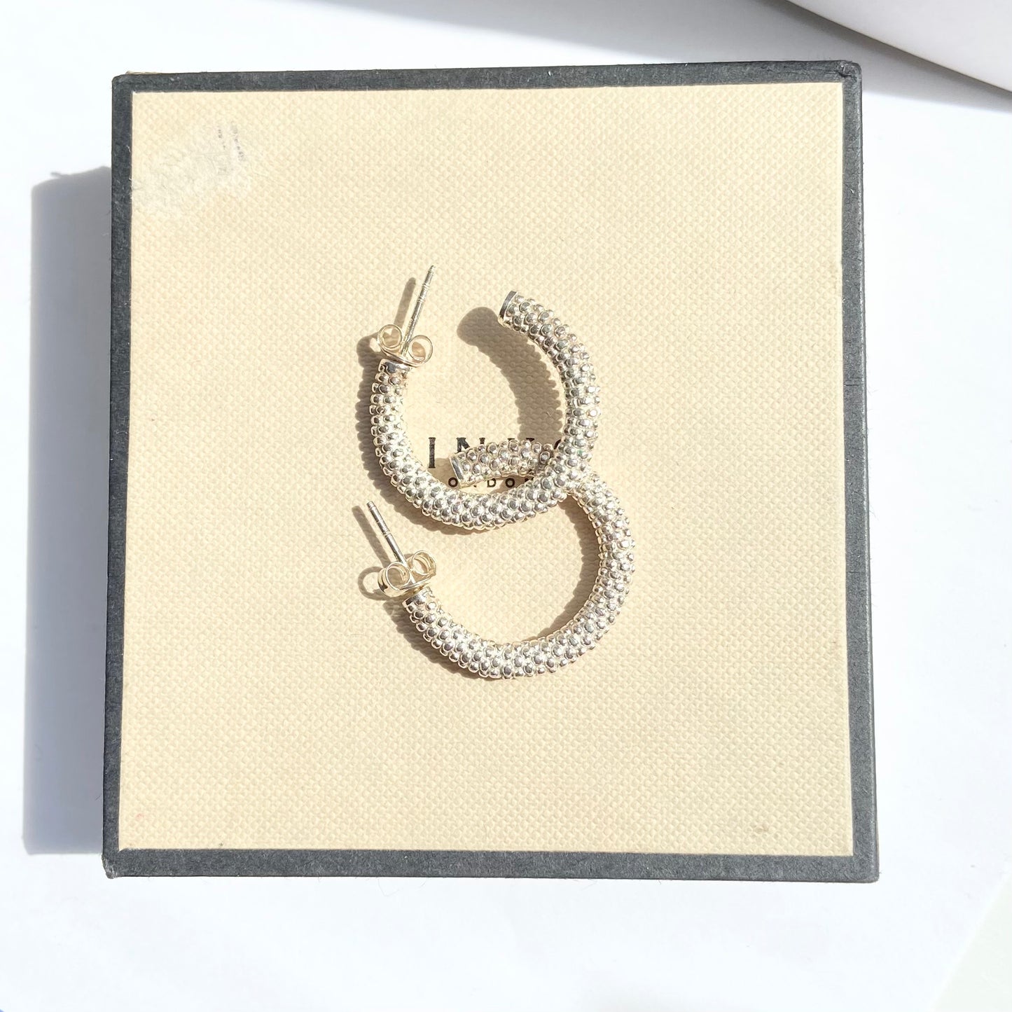 Links of London classic Effervesant Hoop Earrings