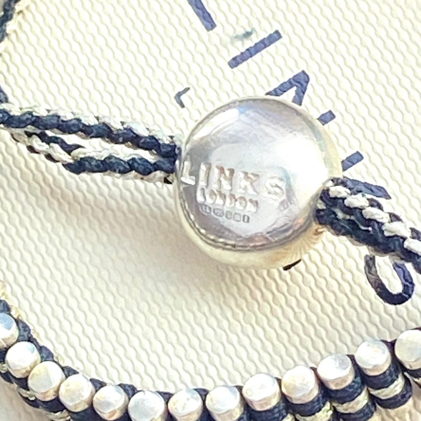 Links of London Double Wrap Friendship Silver Bracelet