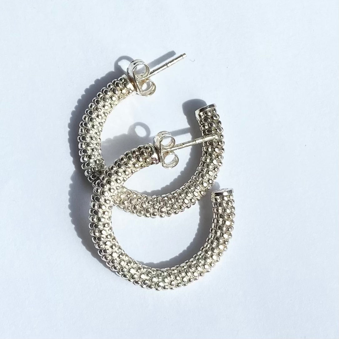 Links of London classic Effervesant Hoop Earrings