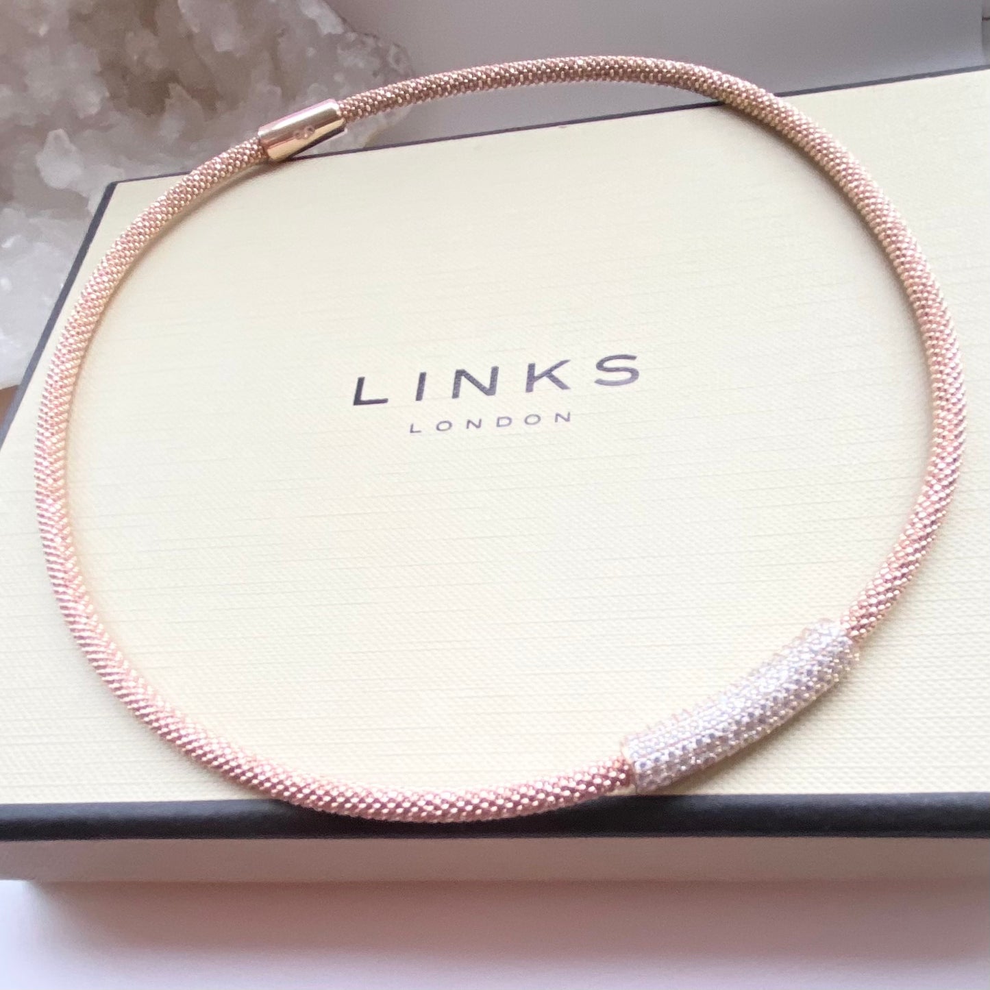 Links of London Vermeil Effervescence Star Dust CZ Necklace