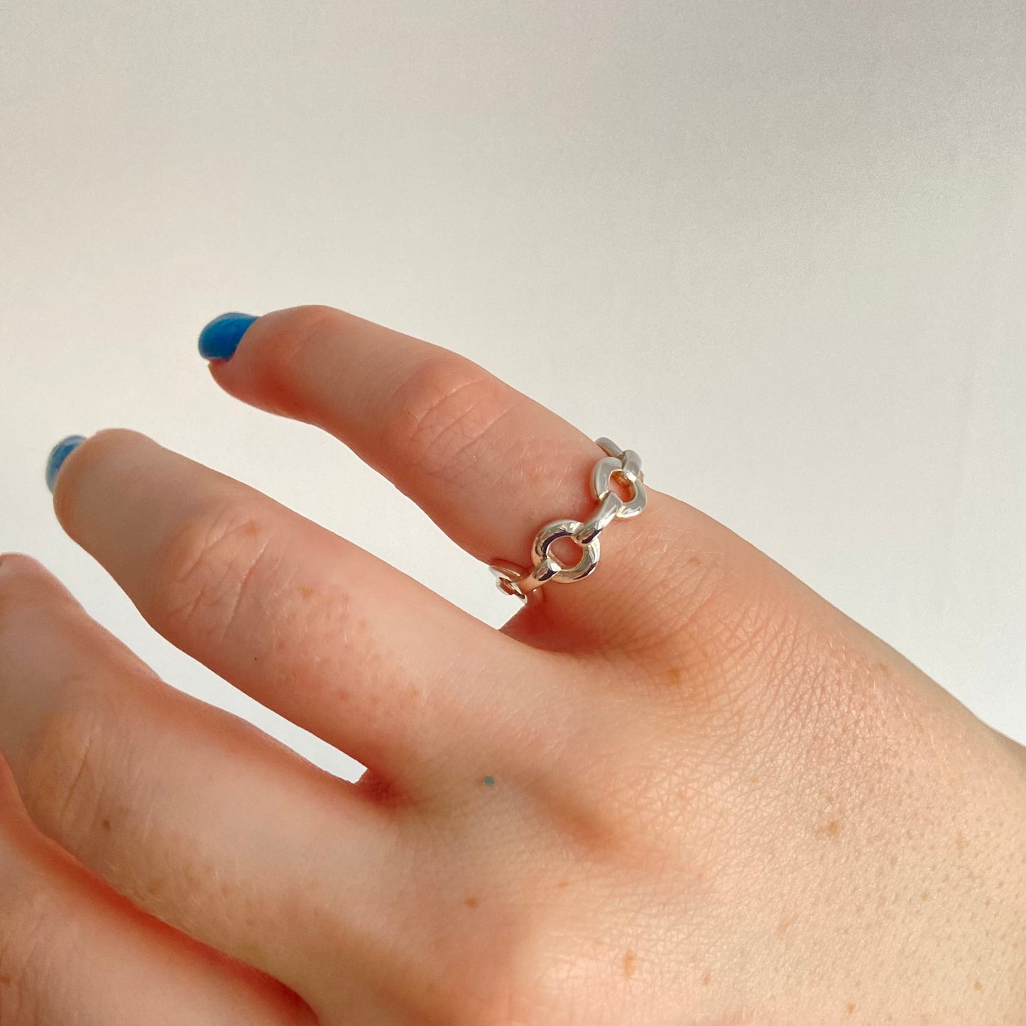 Links of London Sterling Silver Tri Link Ring