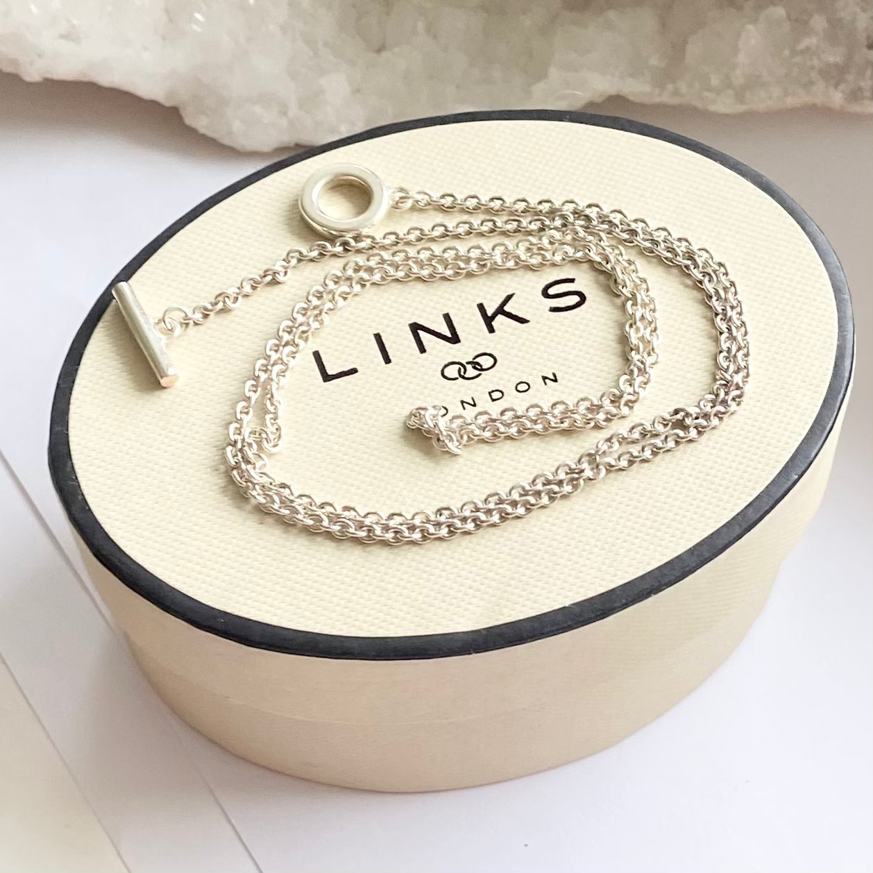 Links of London Sterling Silver T bar Chain