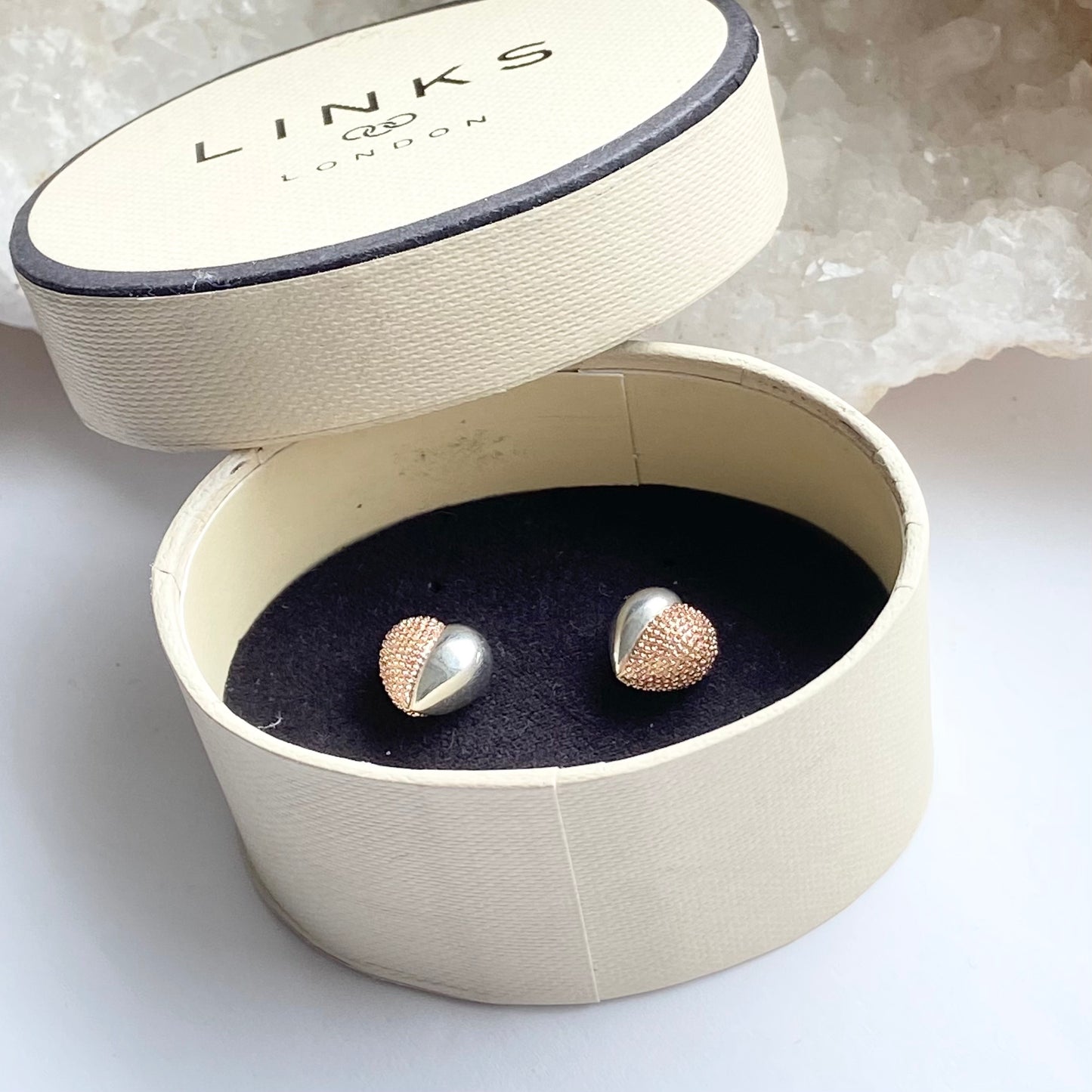 Links of London Masquerade Heart Stud Earrings