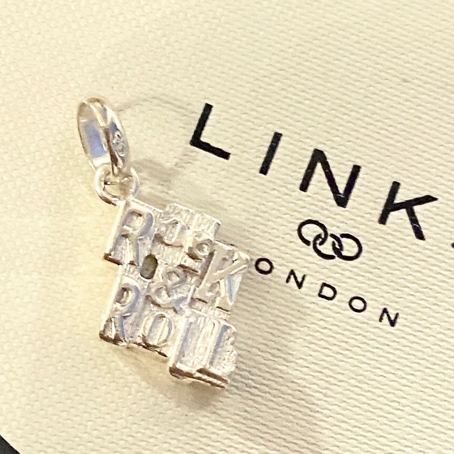 Sterling Silver Links of London Rock & Roll Charm