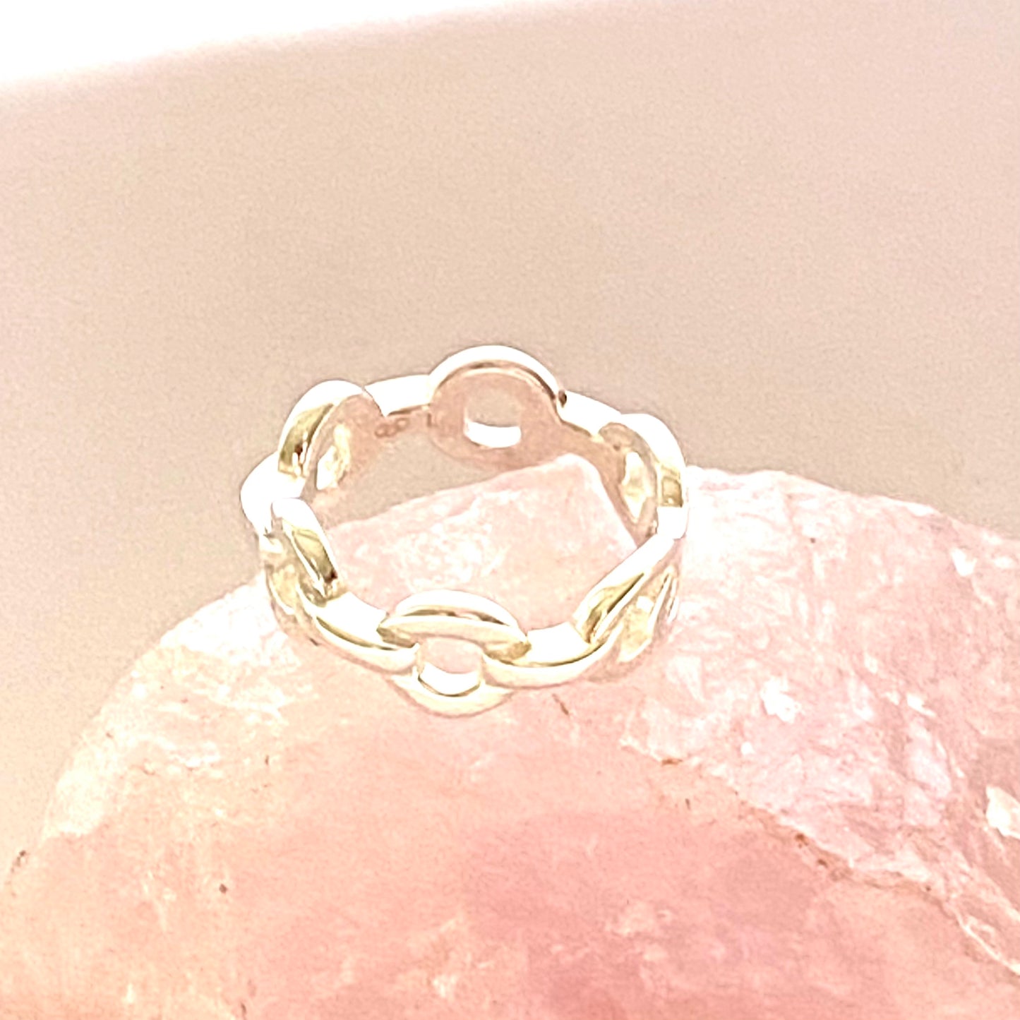 Links of London Sterling Silver Tri Link Ring