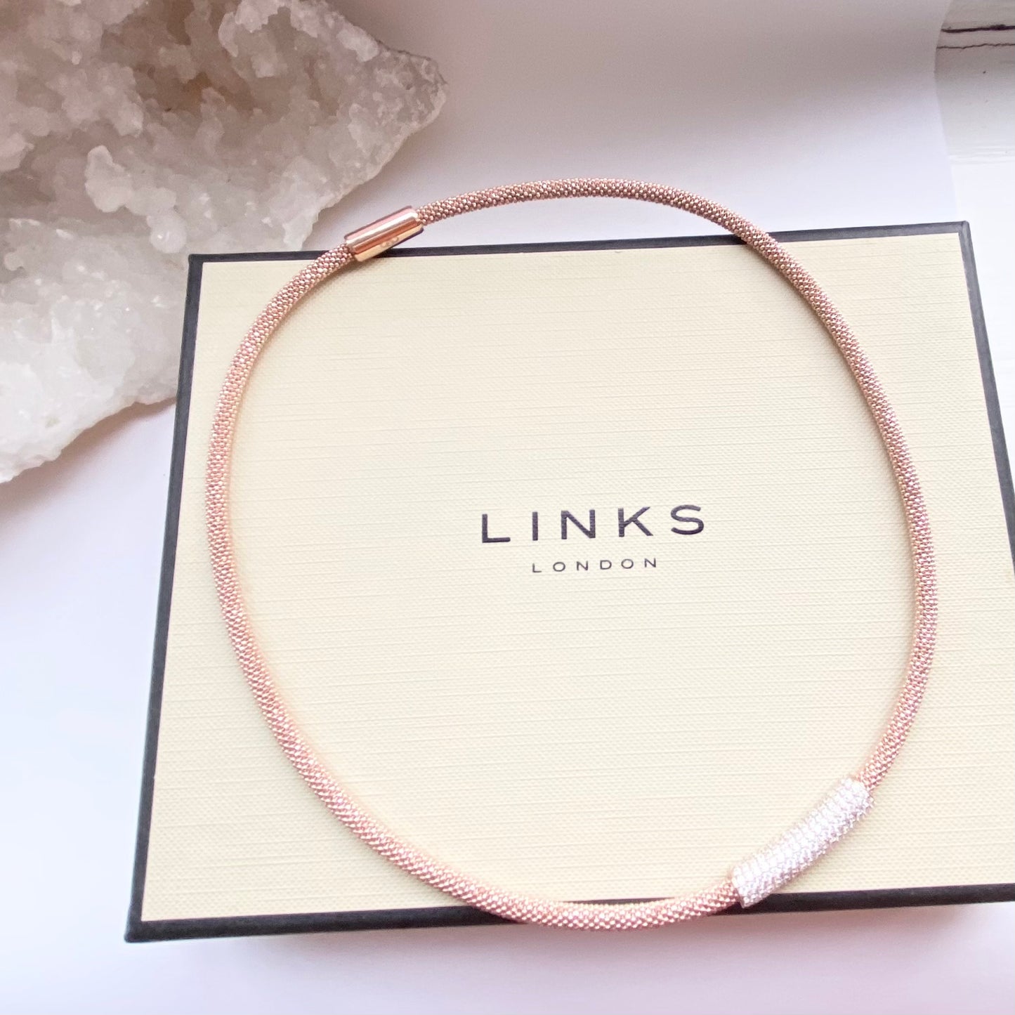 Links of London Vermeil Effervescence Star Dust CZ Necklace