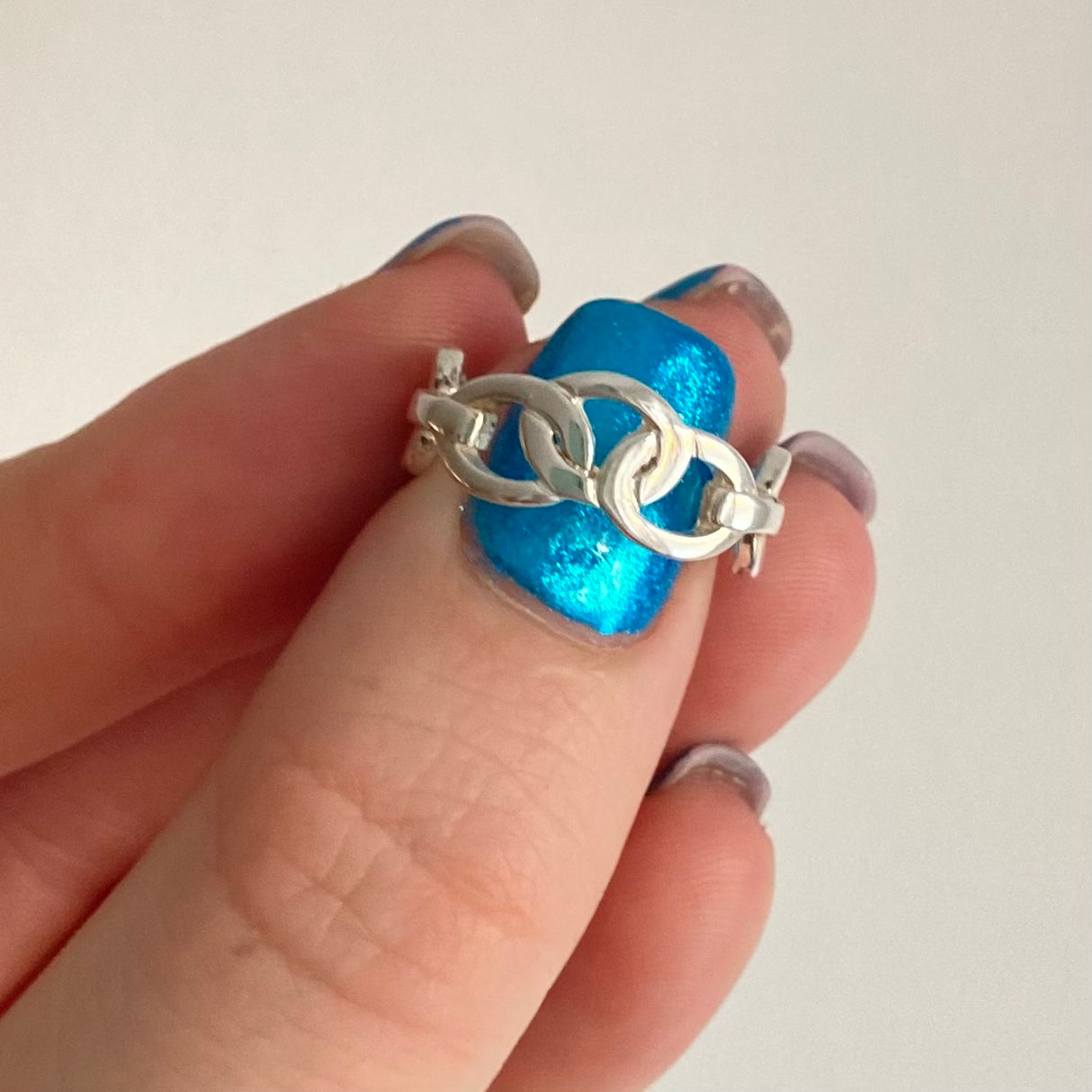 Links of London Sterling Silver Tri Link Ring