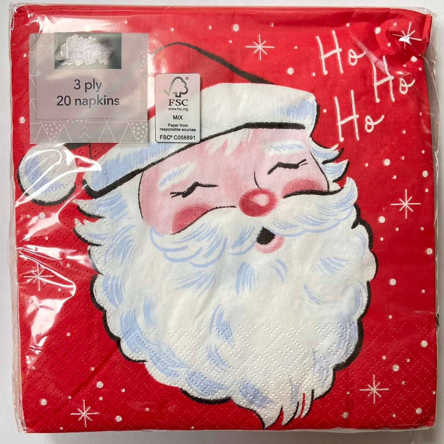 Father Christmas Festive Napkins