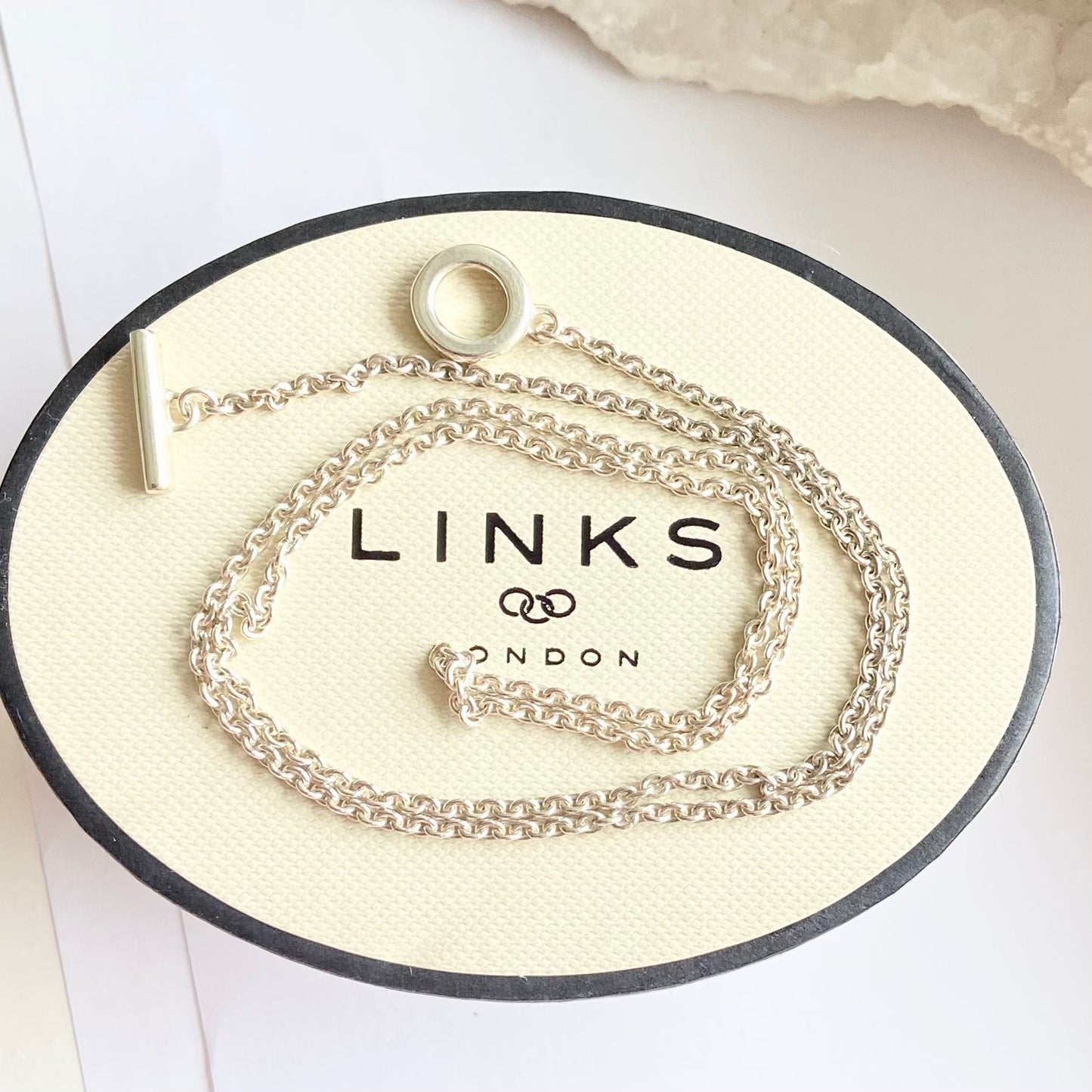 Links of London Sterling Silver T bar Chain