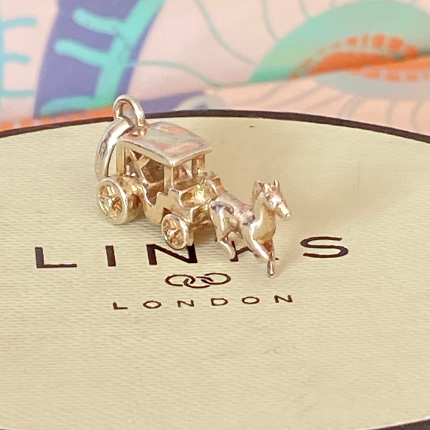 Links of London Horse and Carriage Charm