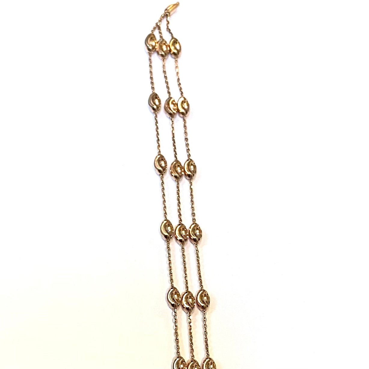 Links of London Rose Gold Plated Beaded Essentials Bracelet