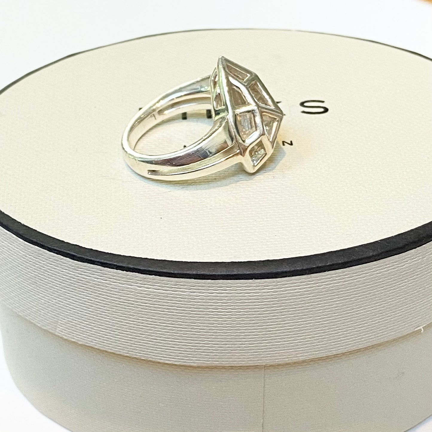 Links of London Sterling Silver Flutter and Wow Ring