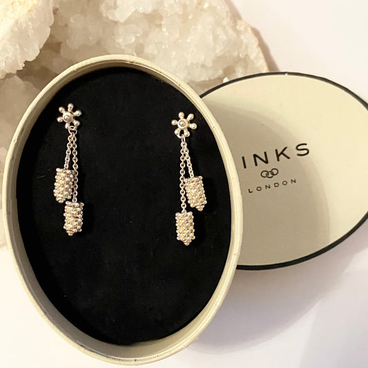 Links of London Sterling Silver  Effervescent Drop Earrings