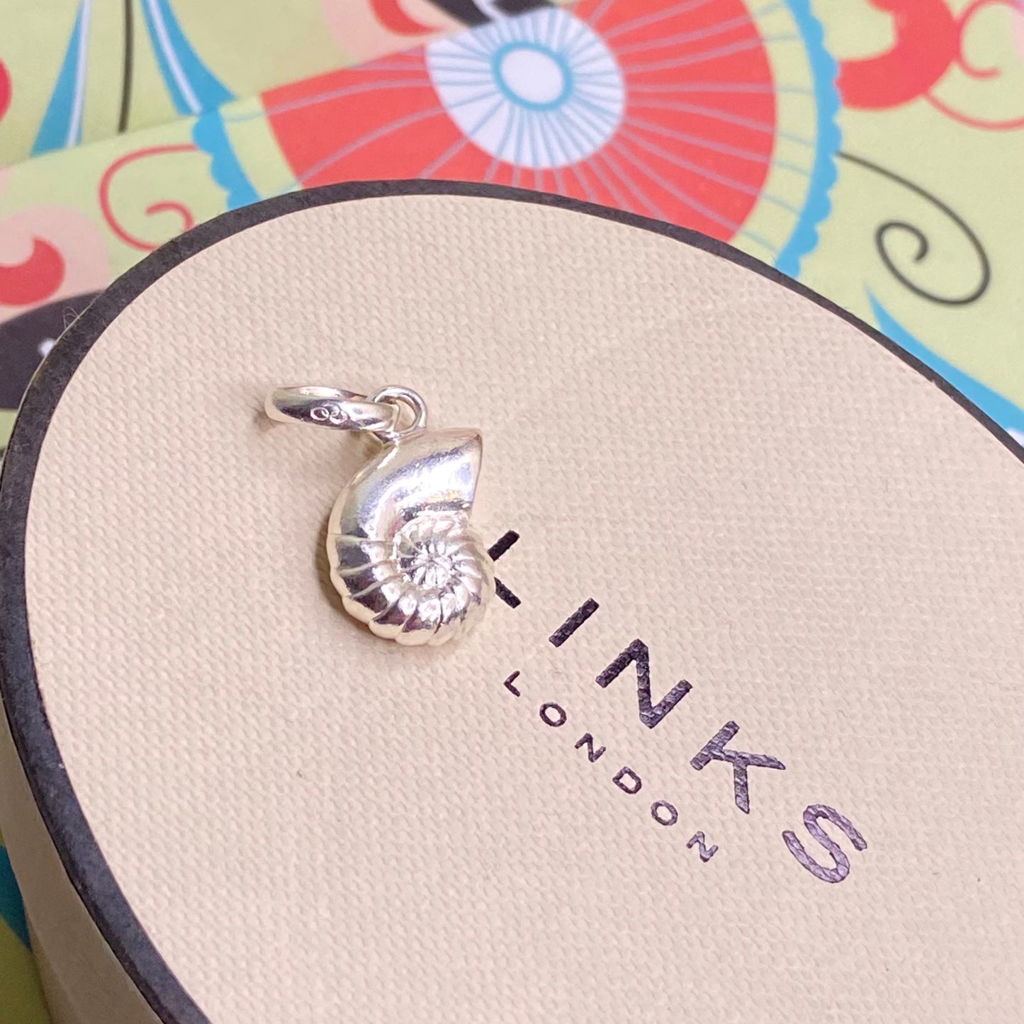 Sterling Silver Hallmarked Links of London Ammonite Charm