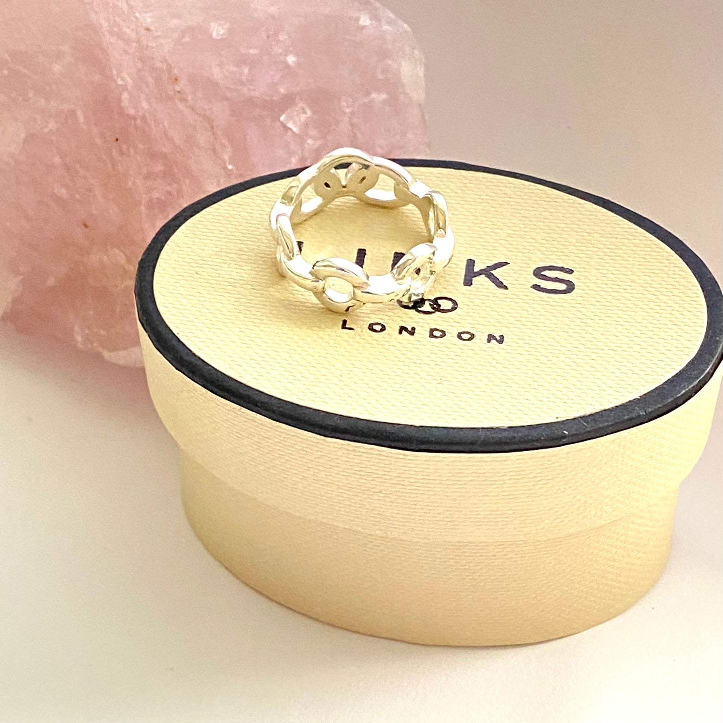 Links of London Sterling Silver Tri Link Ring