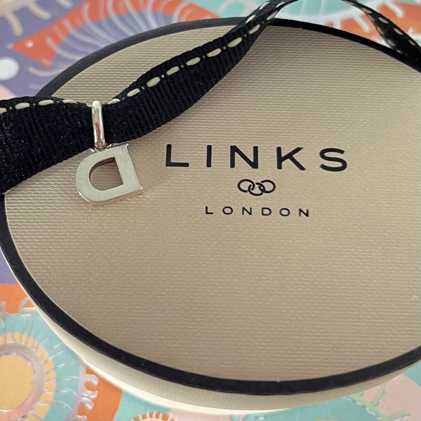 Links of London Sterling Silver Preloved Letter D Charm
