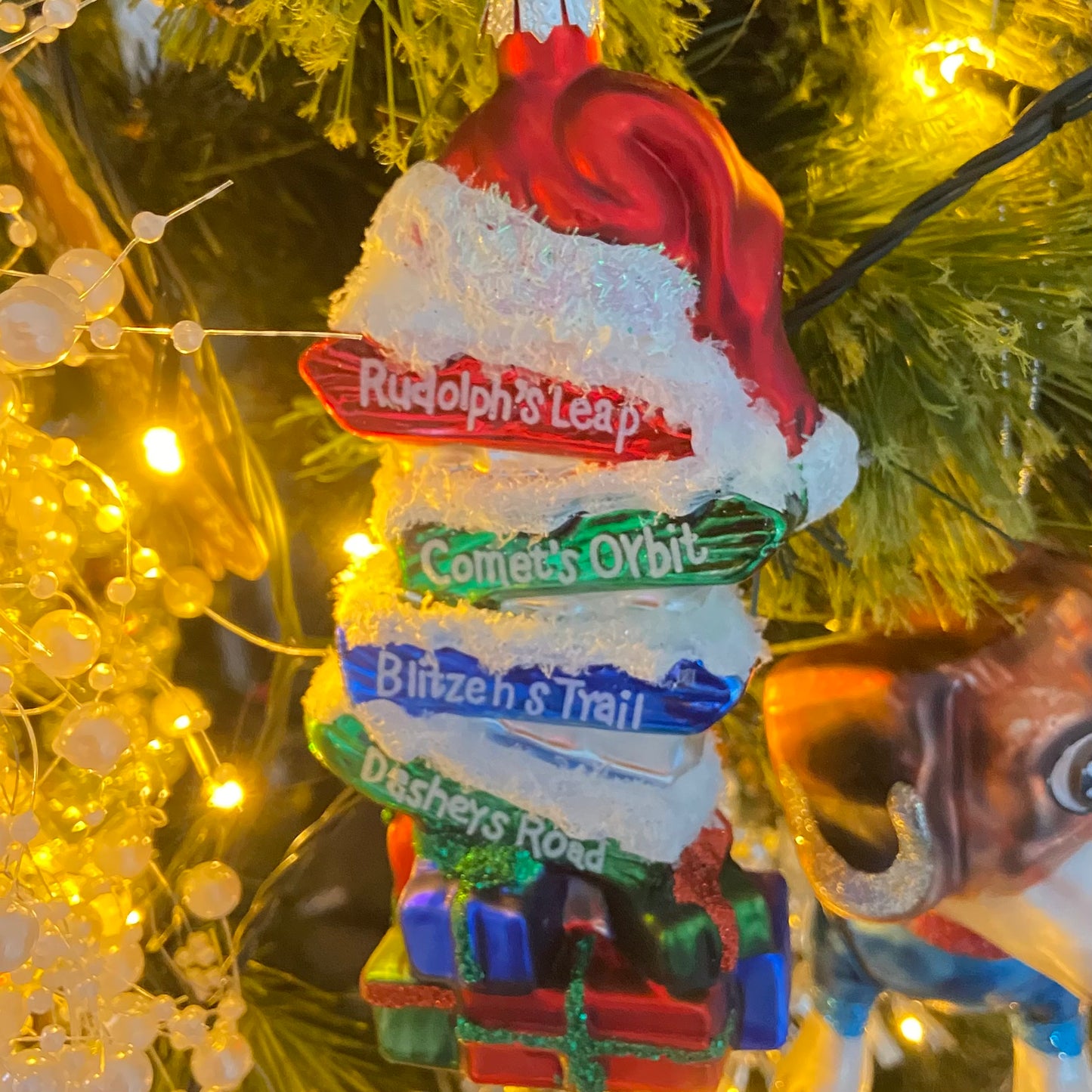 Reindeer Christmas Gifts Festive Decoration