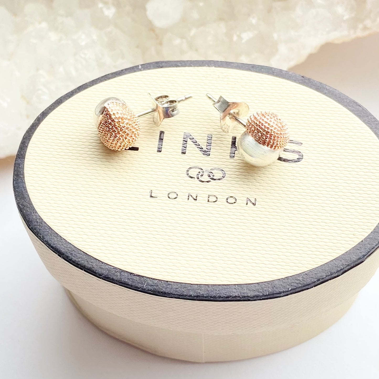 Links of London Masquerade Heart Stud Earrings