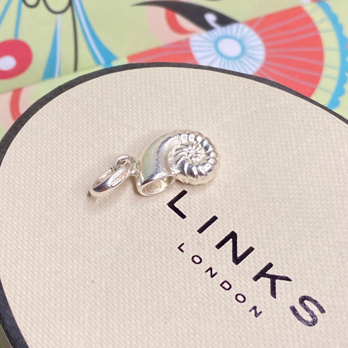 Sterling Silver Hallmarked Links of London Ammonite Charm