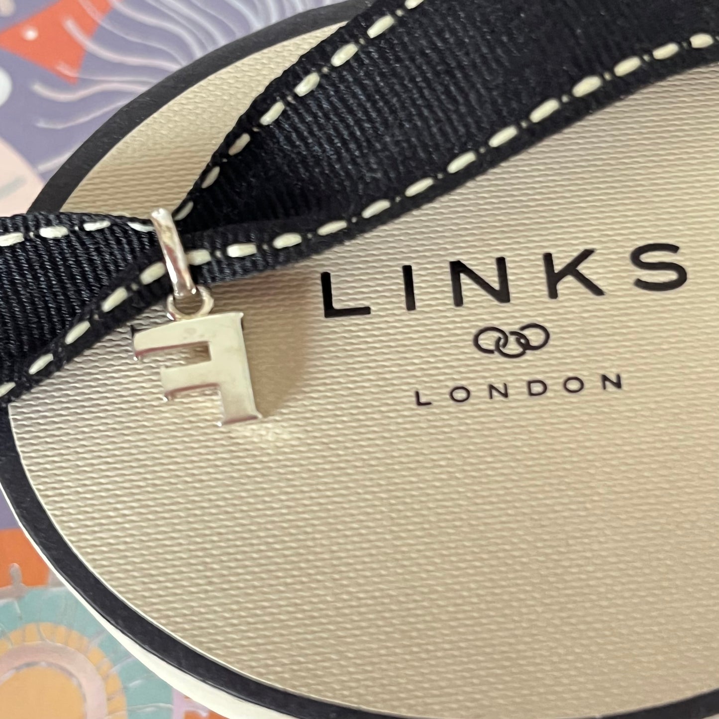 Links of London Sterling Silver Preloved Letter F Charm