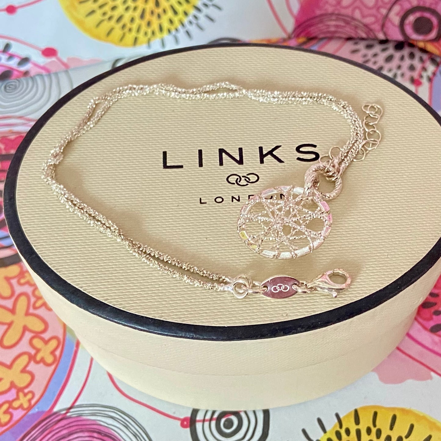 Links of London Dream Silver Catcher Bracelet - 20cm adjustable