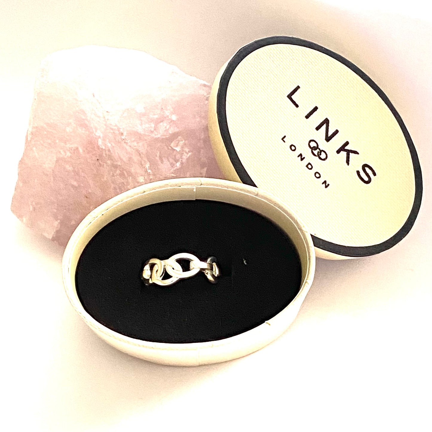 Links of London Sterling Silver Tri Link Ring