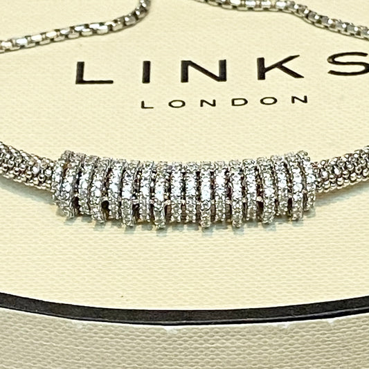 Links of London Starlight Crown Bracelet with toggle