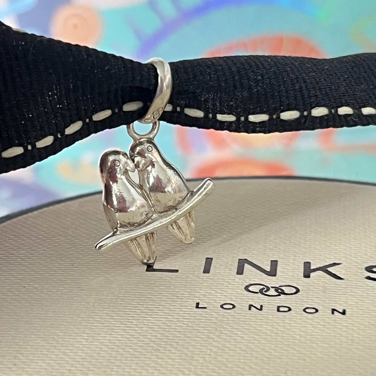 Links of London Sterling Silver Love Birds Charm