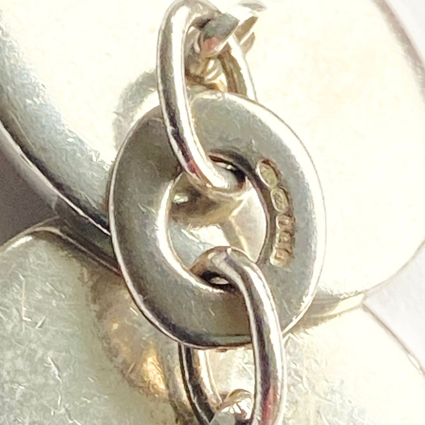 Links of London Silver Cuffinks with Tiger image engraved