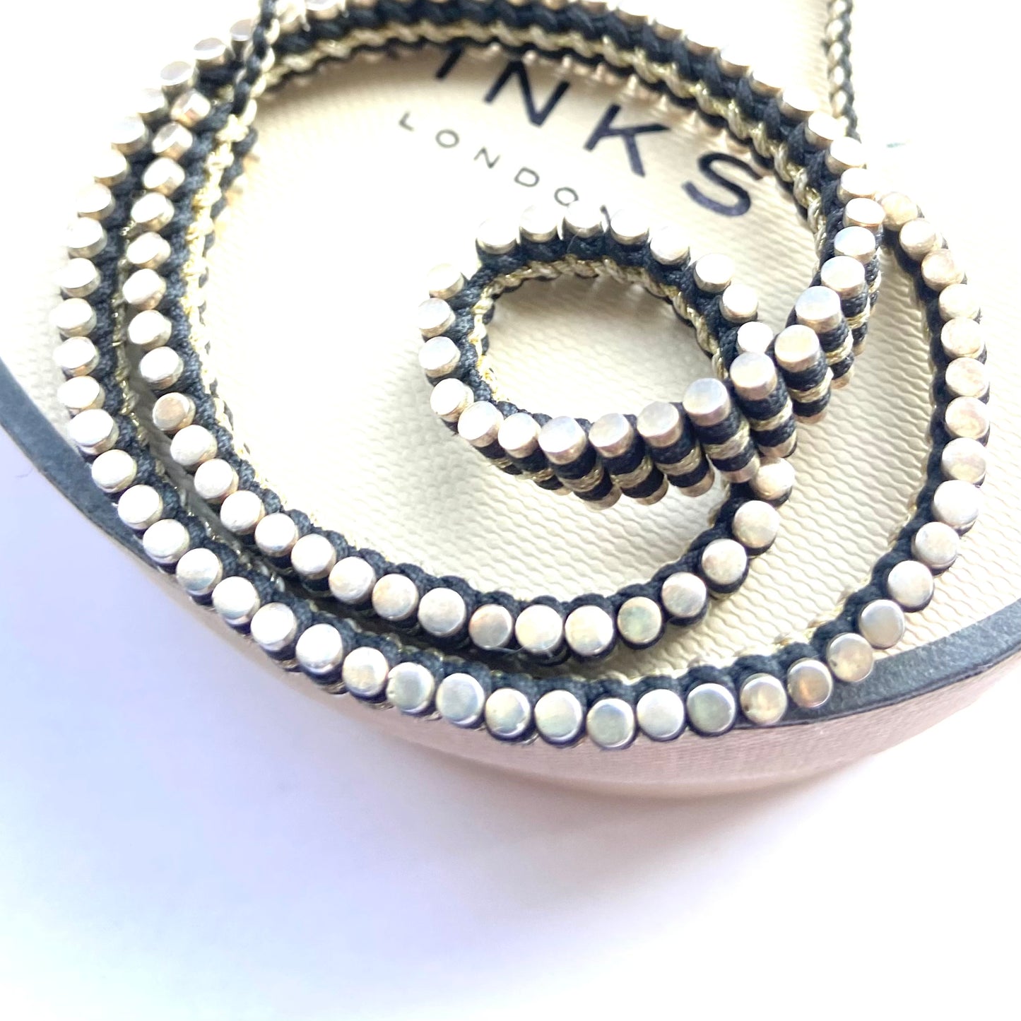 Links of London Double Wrap Friendship Silver Bracelet
