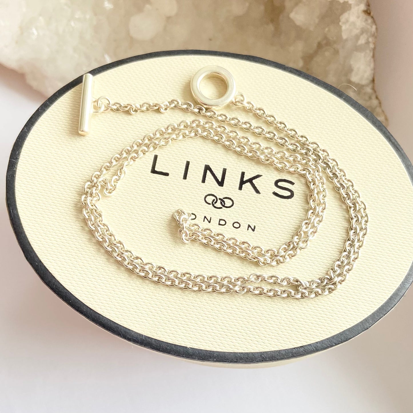 Links of London Sterling Silver T bar Chain