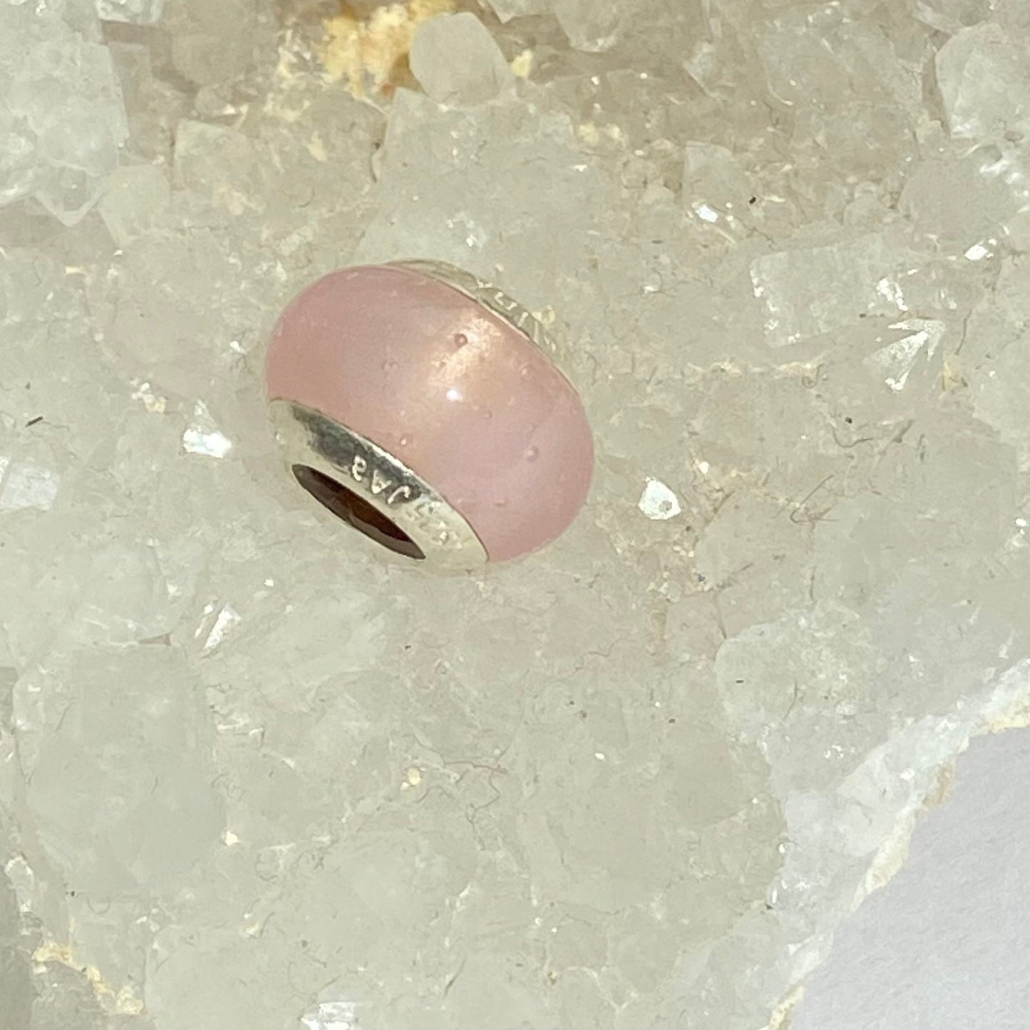 Love Links Pink Bead Branded Charm