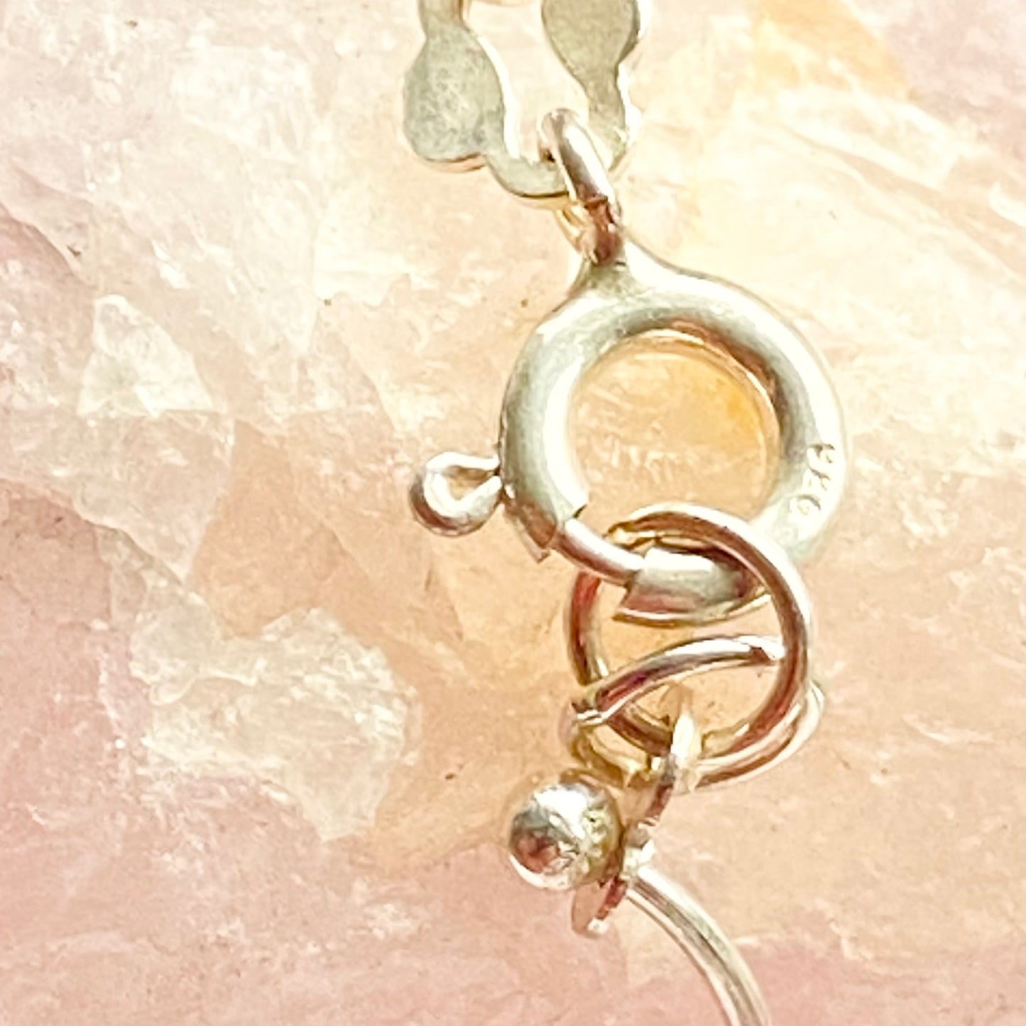 Sterling Silver Modernist Ball Link Chain Choker, Stamped 925i