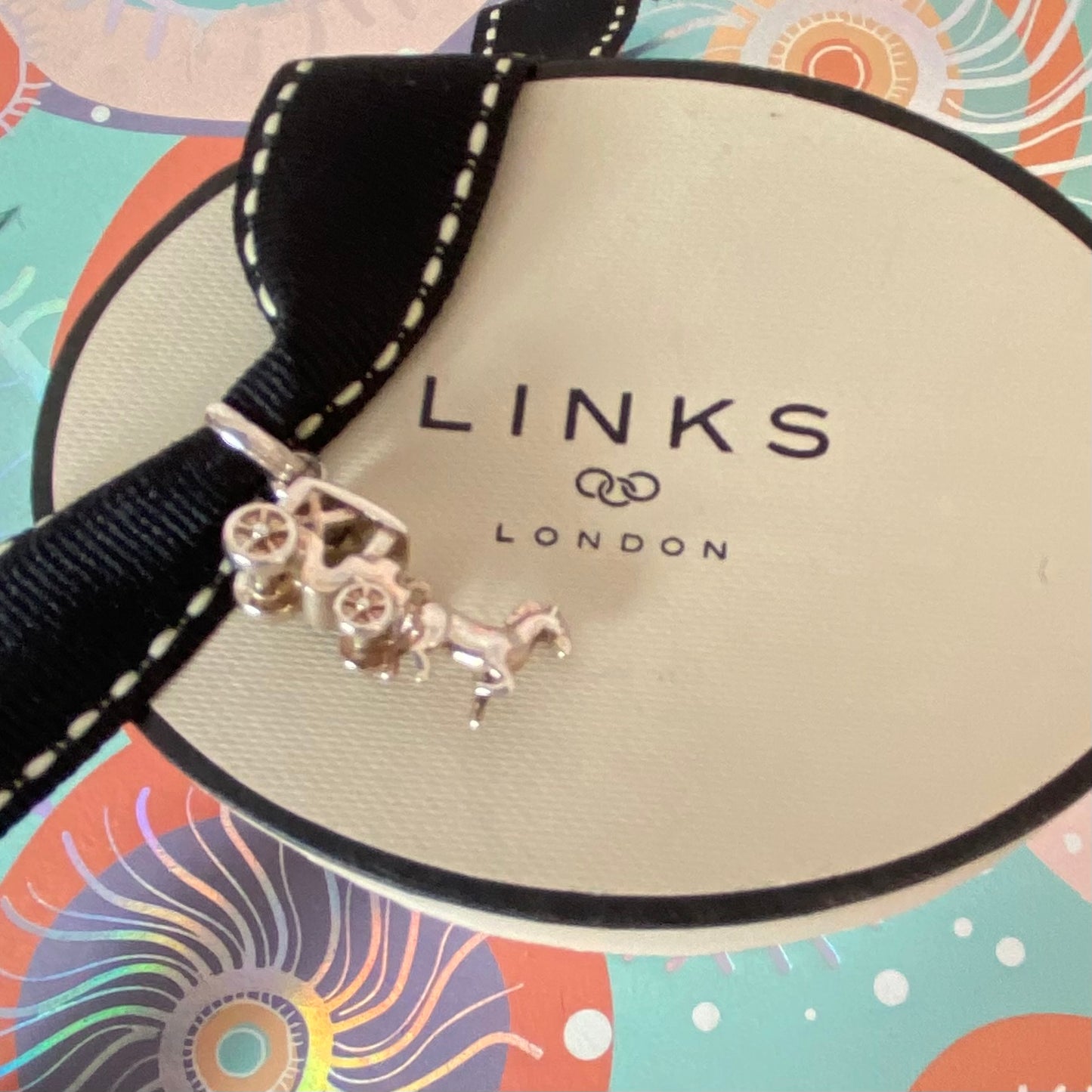 Links of London Horse and Carriage Charm
