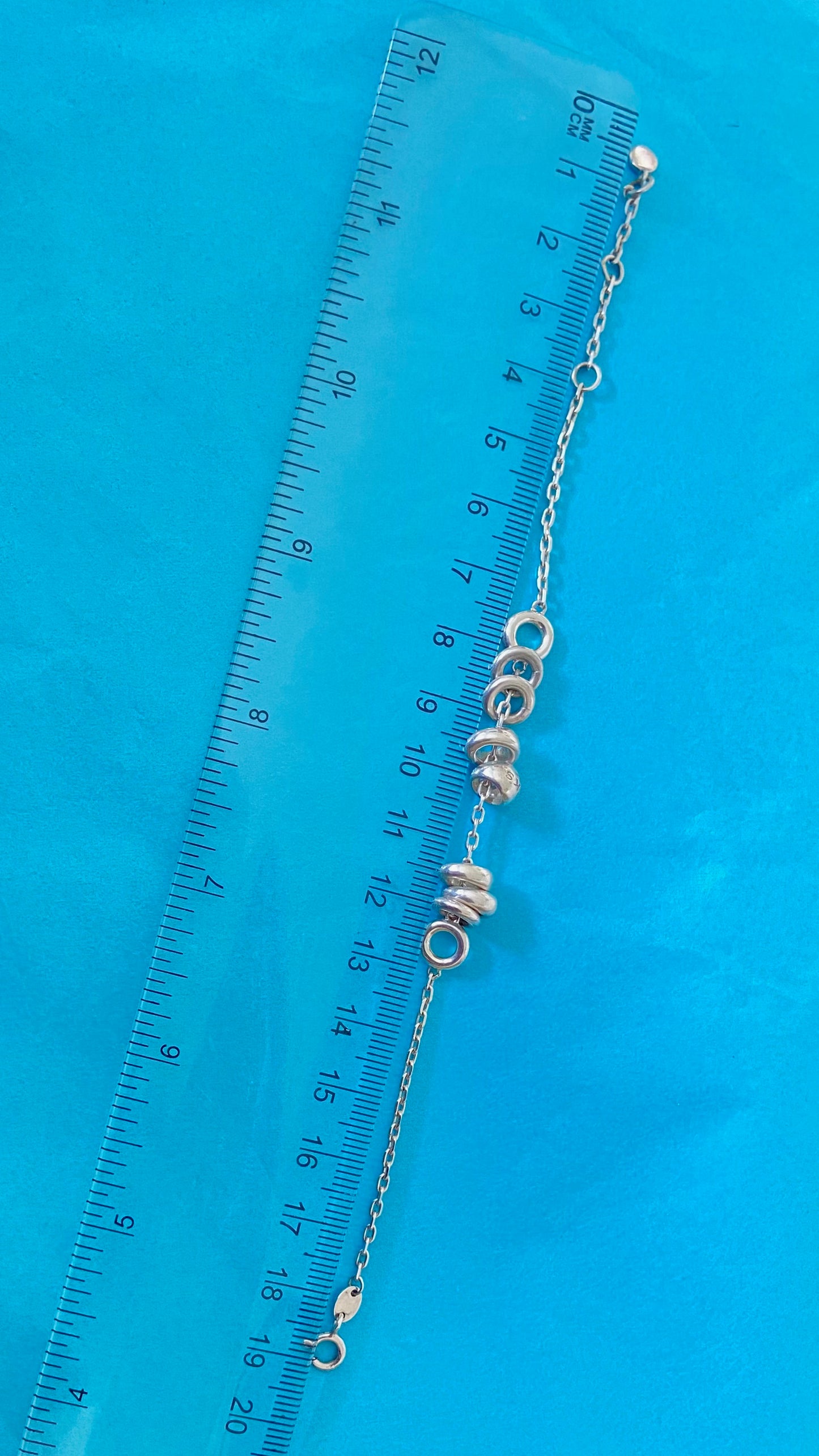 Authentic Sterling Silver Links of London Bracelet with Sweetie beads