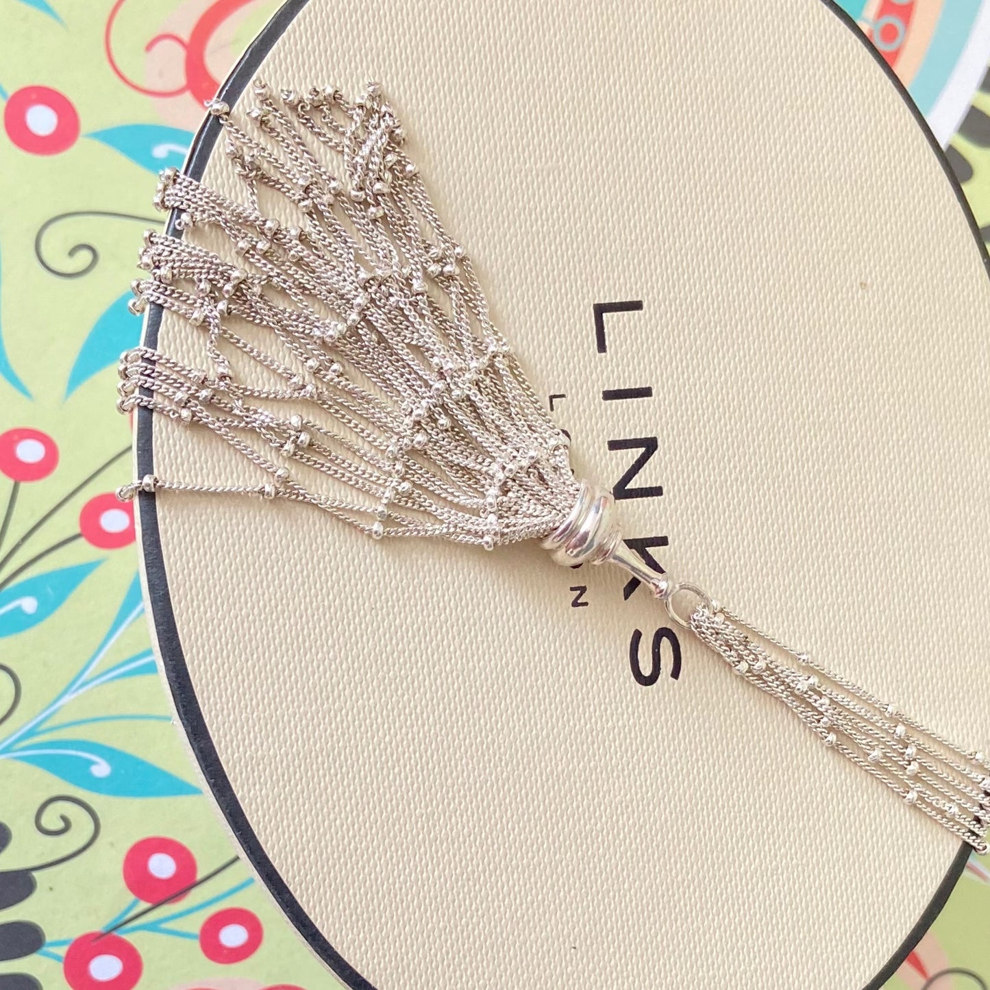 Links of London Multi Strand Rain dance Necklace with Tassel