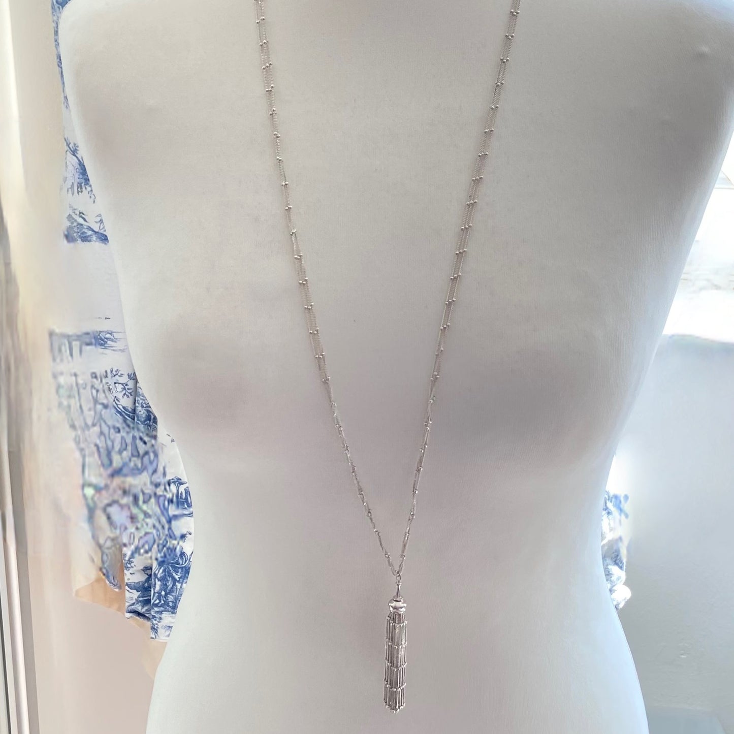 Links of London Multi Strand Rain dance Necklace with Tassel