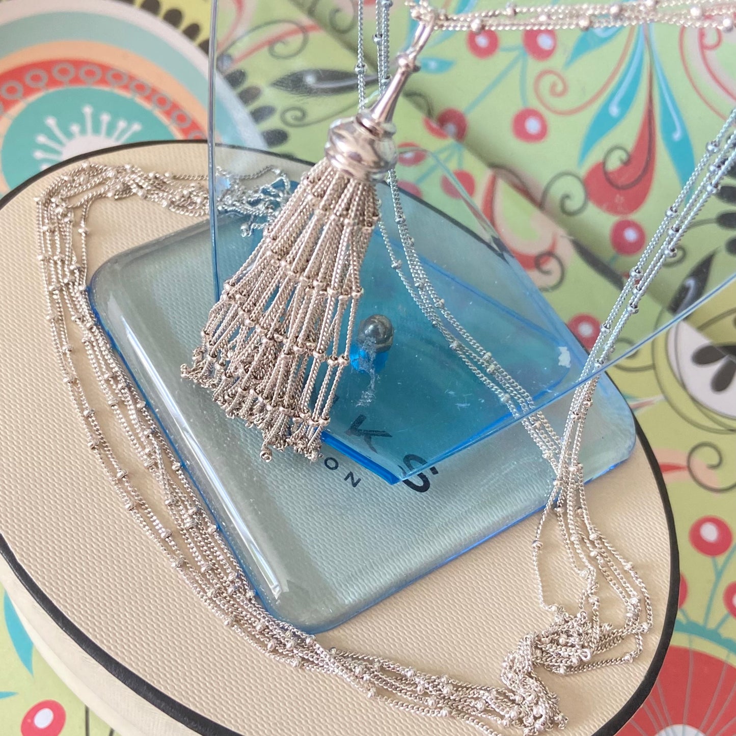Links of London Multi Strand Rain dance Necklace with Tassel