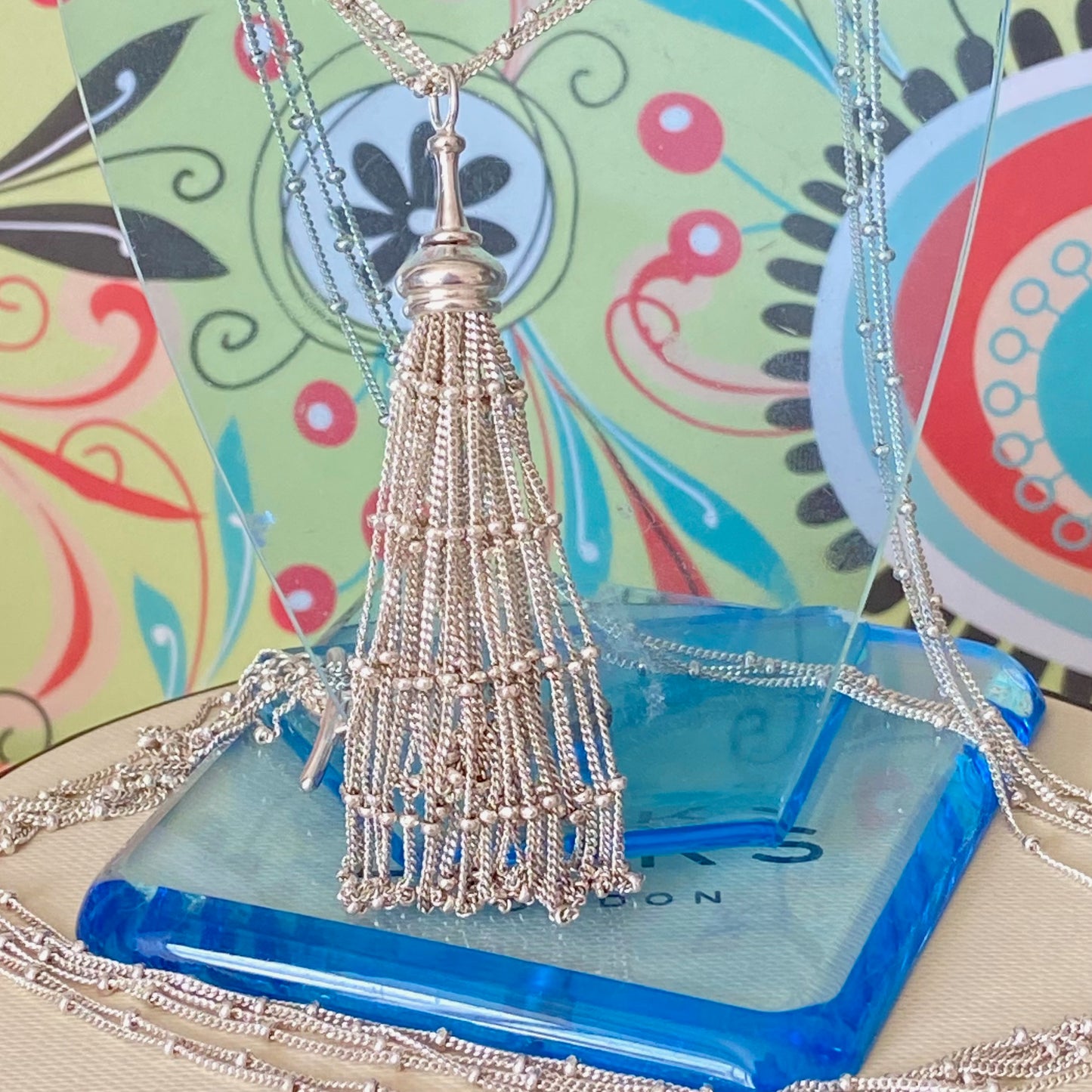 Links of London Multi Strand Rain dance Necklace with Tassel