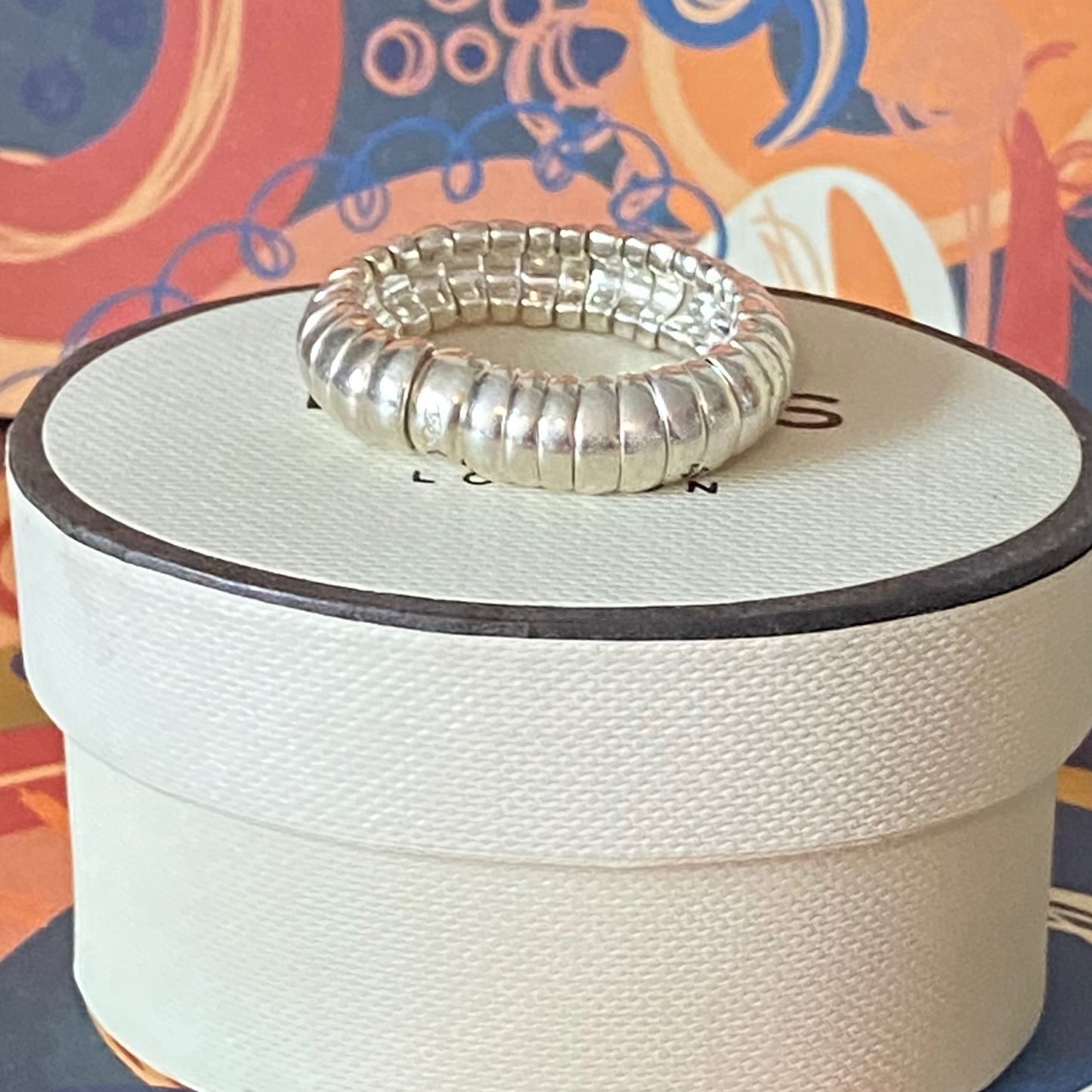Authentic Links of London Sweetie Drop Ring Size P