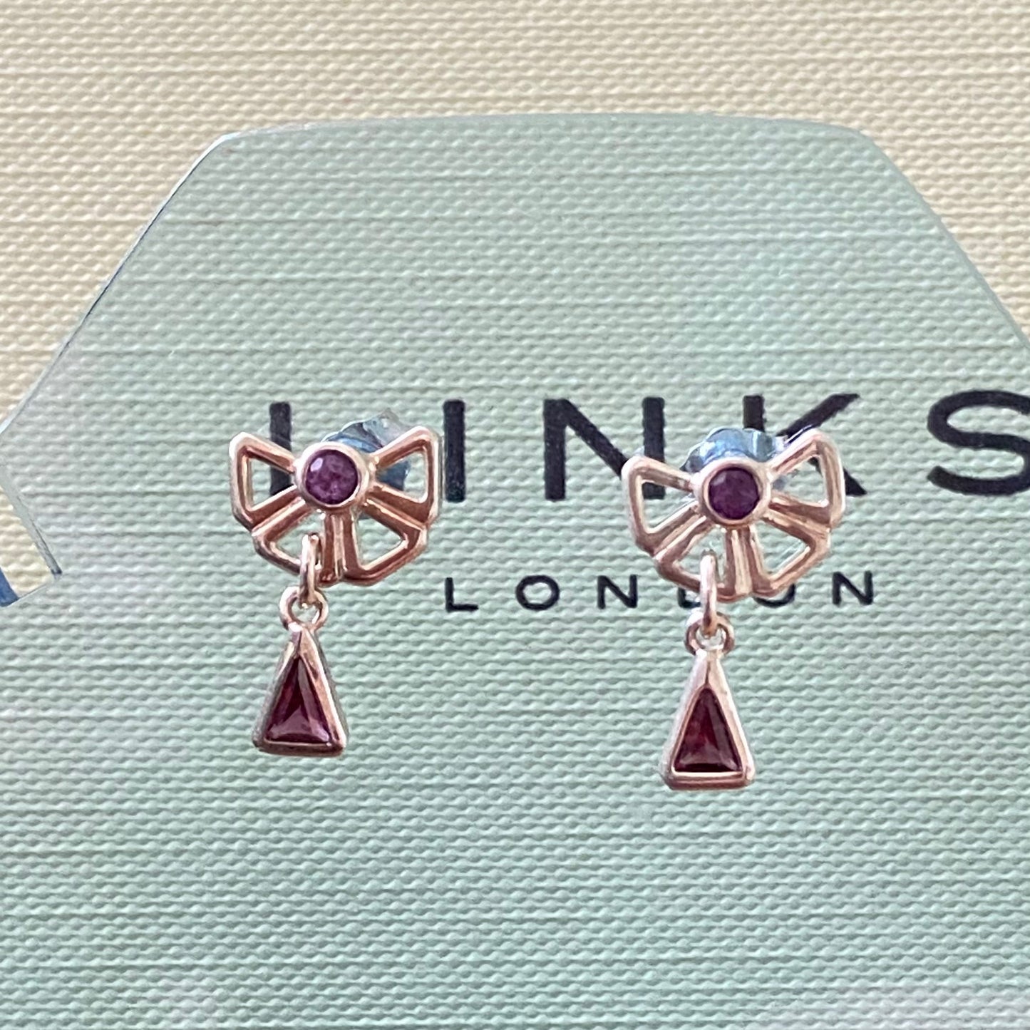 Links of London Sterling Silver Love me, Love me not Earrings
