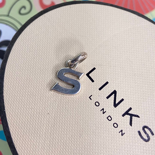 Links of London Letter S Charm