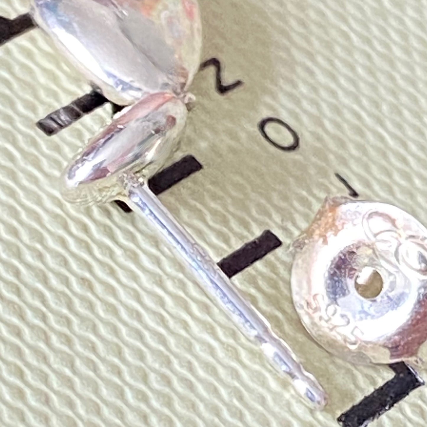 Links of London Authentic Hope Sterling Silver and Diamond Pave Earrings