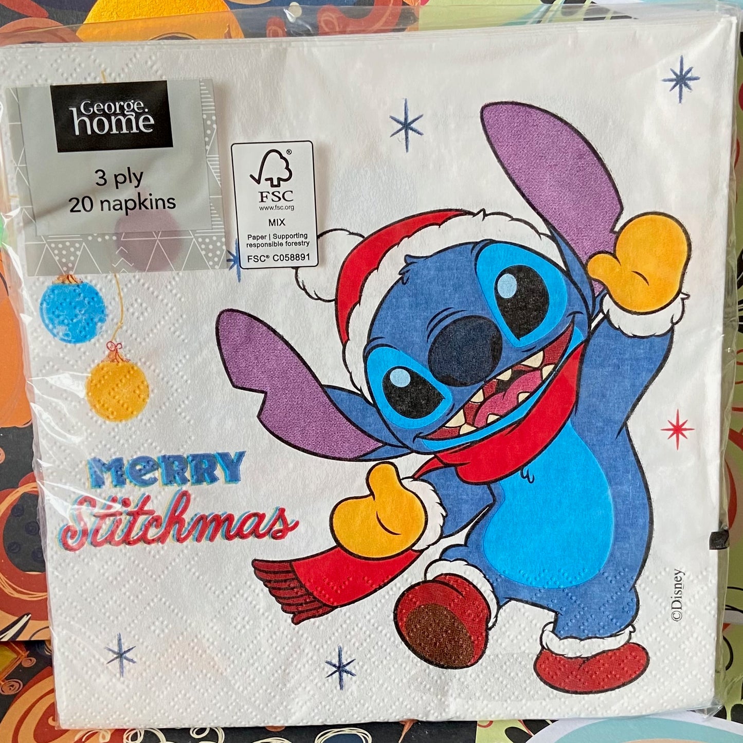 1 x packet of Stitch Napkins 20 per pack can be used for Decoupage